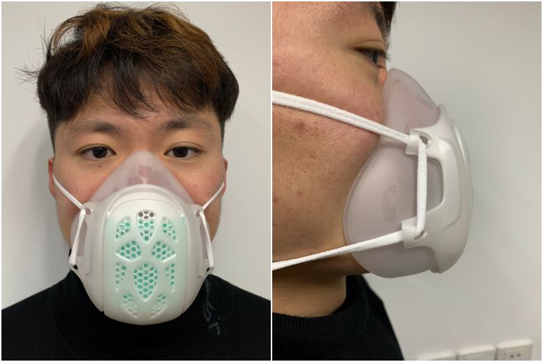 Coronavirus: Local company invents new mask to tackle global shortage; 1,000 being shipped here for sale - Published in Straits Times Mar 30, 2020