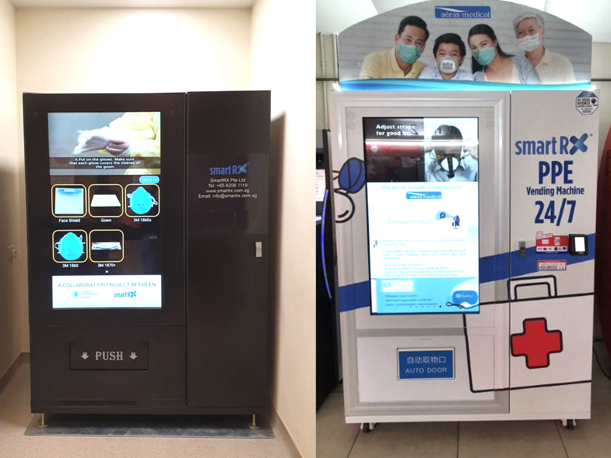 Singapore General Hospital PPE Machine & Aeras' PPE Machine @ Gek Poh